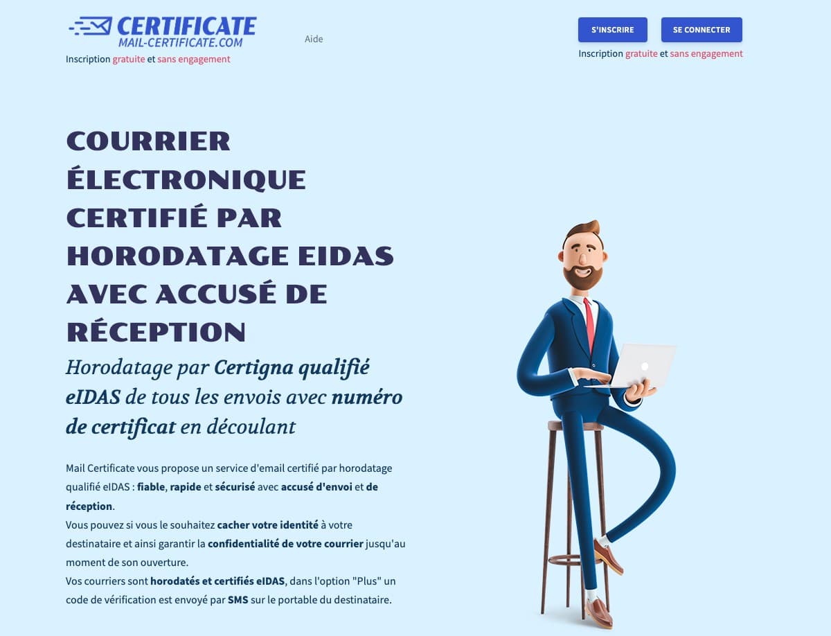 Mail Certificate